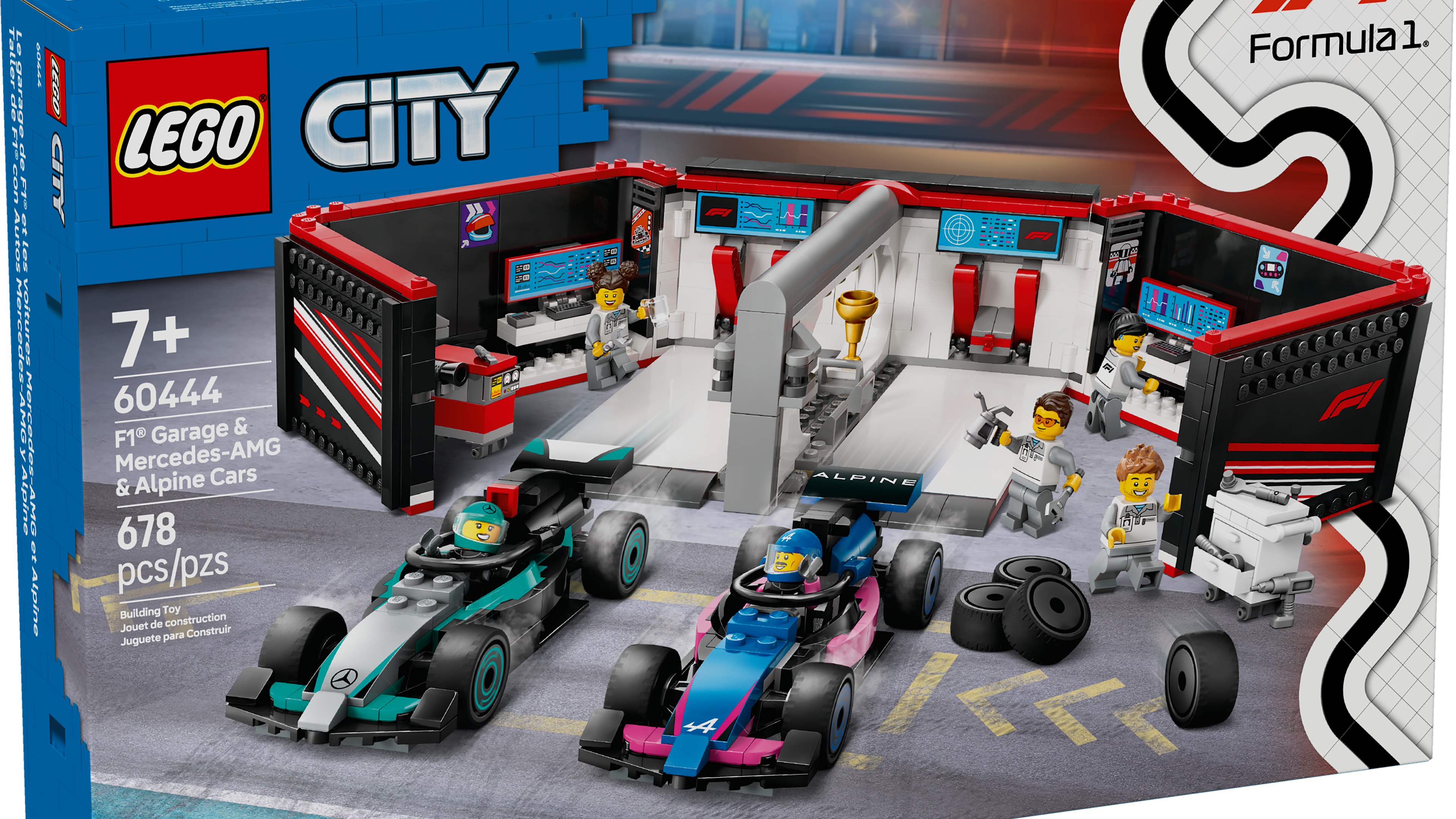Formula 1 comes to life in brick form as full LEGO range unveiled